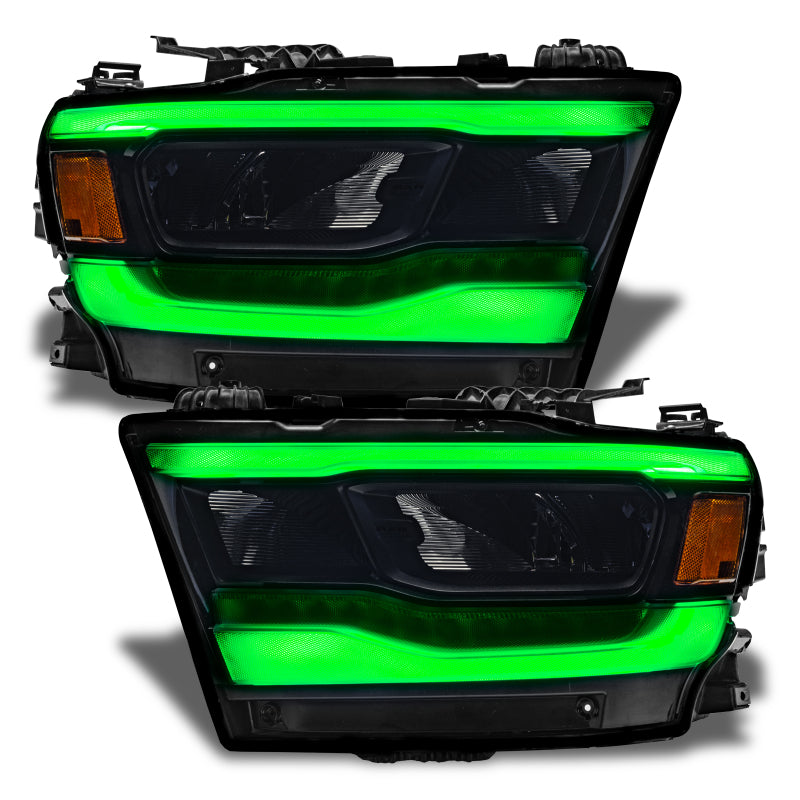2019-2024 Ram 1500 RGB+W Reflector Headlight DRL Upgrade Kit - View 6 | Dirty Garage