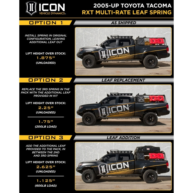 2005-2017 Tacoma 0-3.5" 0-2.75" Stage 9 Suspension System w Billet UCA - View 3 | Dirty Garage