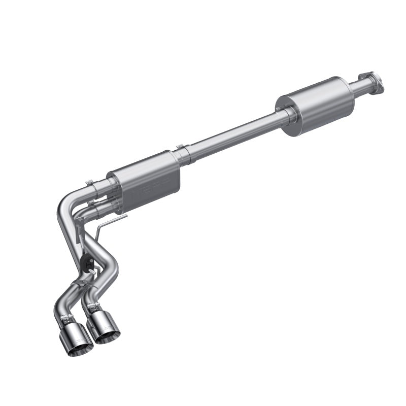 2021-2026 Superduty T304 Pre-Axle 2.5" OD Tips 3" Cat Back Exhaust | Dirty Garage