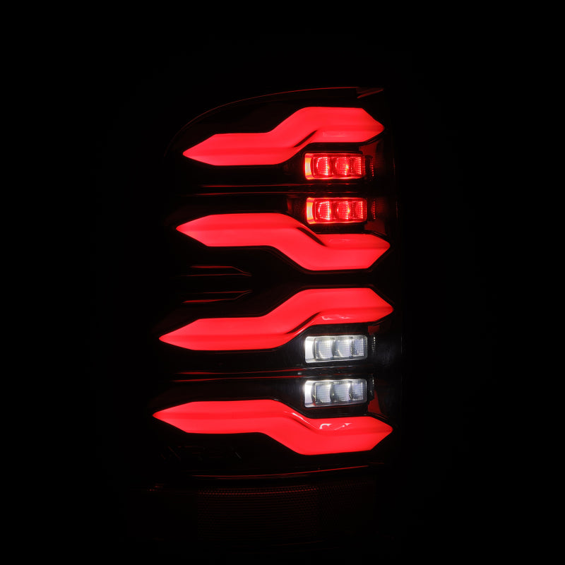 2009-2018 Ram HD Luxx-Series LED Tail Lights Black Activation Light Sequential Signal - View 5 | Dirty Garage