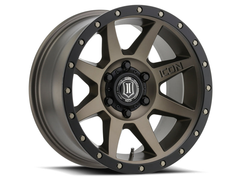 ICON Rebound 17x8.5 6x135 6mm Offset 5in BS 87.1mm Bore Bronze Wheel | Dirty Garage