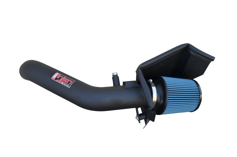2012-2013 BMW 335i 3.0L L6 Wrinkle Black Short Ram Intake - View 2 | Dirty Garage