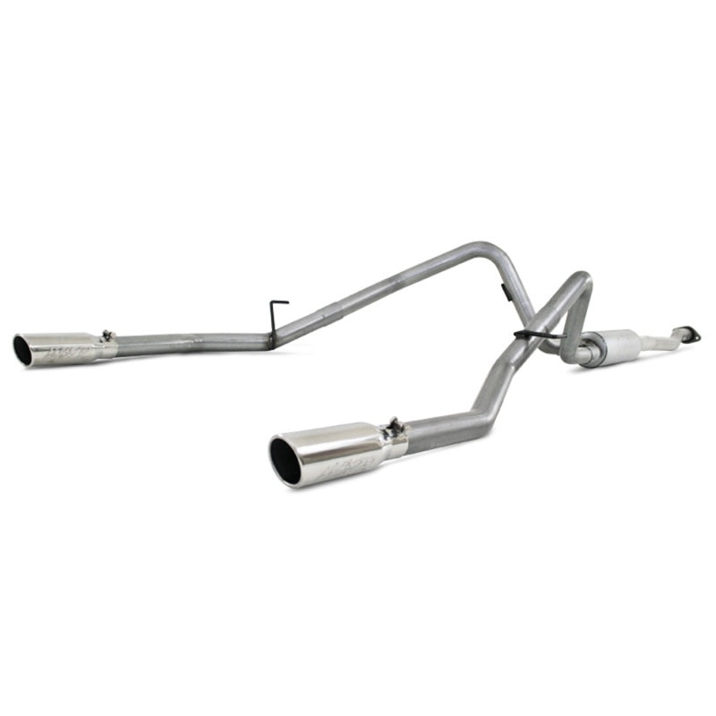 2011-2012 F-150 2.5" Cat Back Dual Rear Exit Exhaust System - View 3 | Dirty Garage
