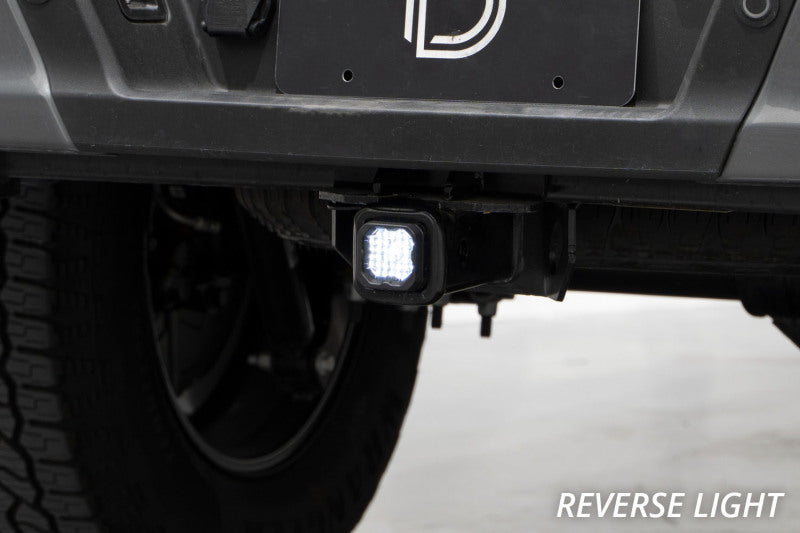 Universal C1R LED Pod Hitch Mount Reverse Kit - View 3 | Dirty Garage