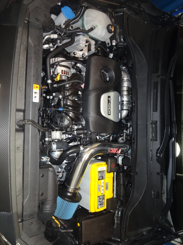 2018-2020 Kona 1.6L Turbo Laser Black IS Short Ram Cold Air Intake System - View 4 | Dirty Garage
