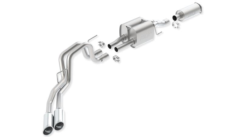Borla 10-12 Ford F-150 Raptor 6.2L V8 2/4WD AT Touring SS Catback Exhaust - View 2 | Dirty Garage