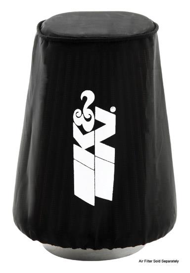 Universal Drycharger Black Air Filter Wrap - View 3 | Dirty Garage