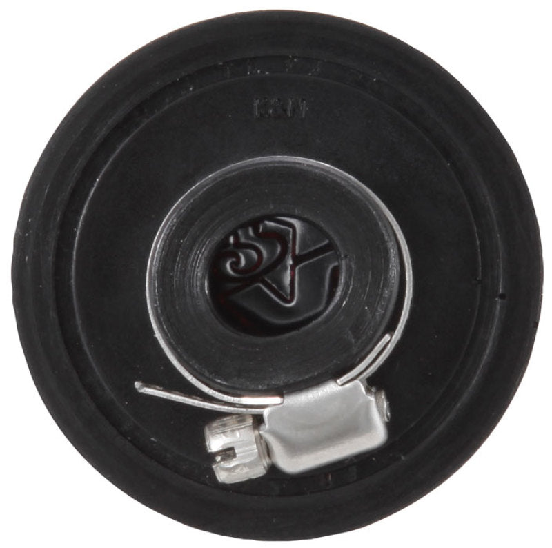 Universal Clamp On Rubber Base Crankcase Vent Filter 0.5in Flange ID 2in OD 1.5in Height - View 2 | Dirty Garage