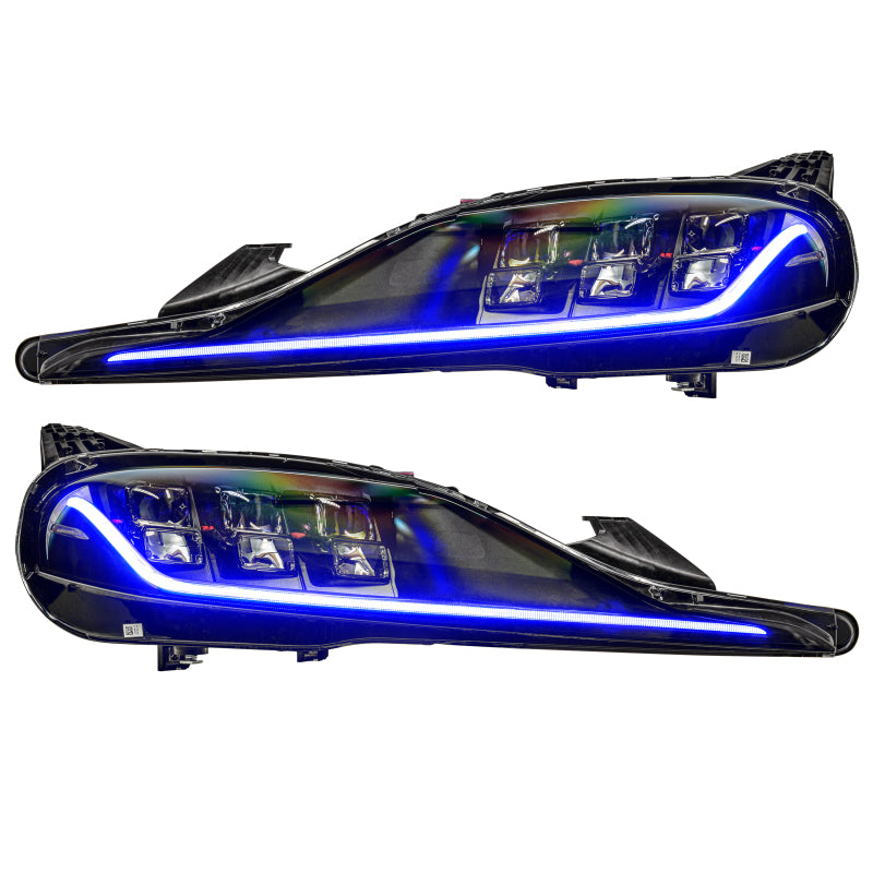 2020-2024 Supra GR RGB+A Headlight DRL Upgrade Kit w/ ColorSHIFT BC1 Controller - View 6 | Dirty Garage
