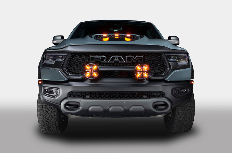 Universal Auxiliary Lights 7" Multifunction 60W LED Spotlight - View 5 | Dirty Garage