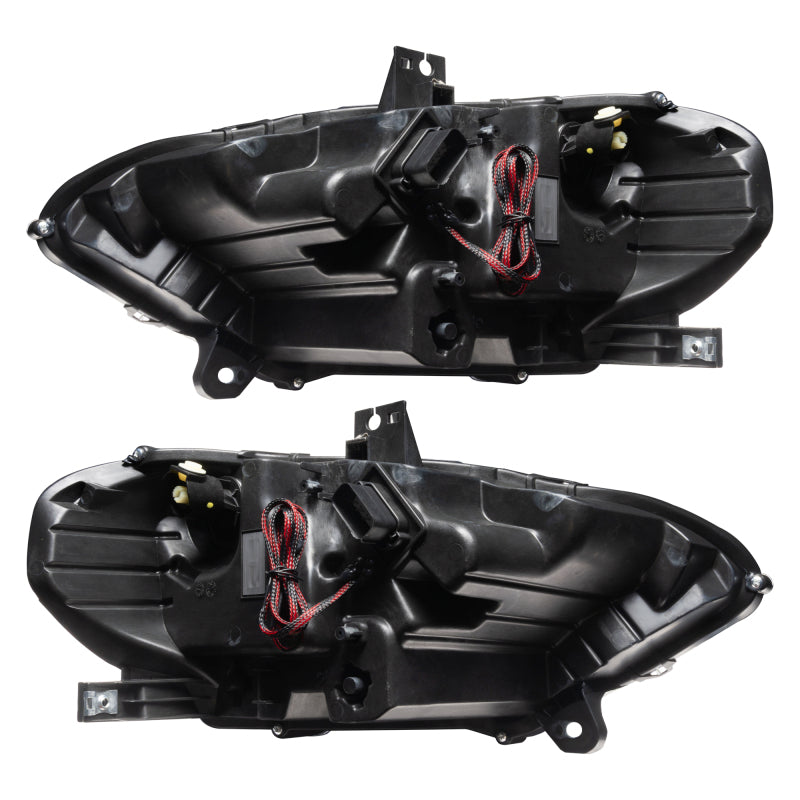 2018-2023 Mustang Dynamic ColorSHIFT LED Headlights Black Series - View 13 | Dirty Garage