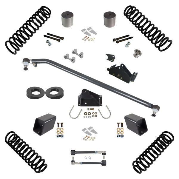 JK 3.0 Inch Lift Stage 1.5 Suspension System 07-18 Wrangler JK 2 DR | Dirty Garage