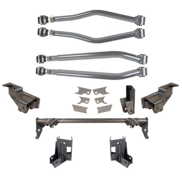 JK Rear Stretch Kit With Bolt-On Lower Shock Mounts 07-18 Wrangler JK 2 DR | Dirty Garage