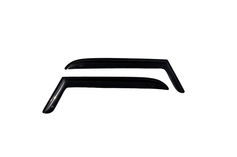 1997-2006 Wrangler Ventvisor Outside Mount Window Deflectors Smoke - View 2 | Dirty Garage