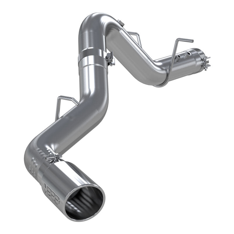 2020-2024 GM HD 6.6L Duramax 4" Mand Bent Tubing AL-Ser Cat Back Single Side Alum | Dirty Garage