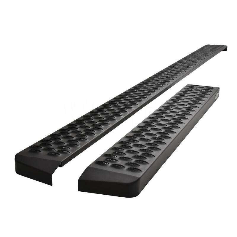 Universal Black 46" & 97" Grate Steps Running Boards | Dirty Garage