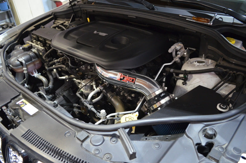 2016-2020 Durango Grand Cherokee 3.6L Polished PF Short Ram Cold Air Intake - View 3 | Dirty Garage