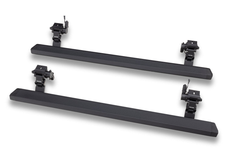 2020-2024 Gladiator CC 4-Door Black VoltStep Electric Running Board Kit | Dirty Garage