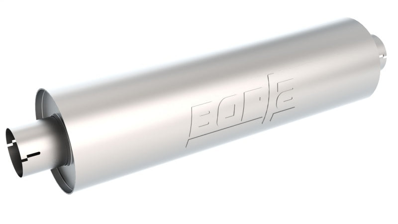 Borla 3in In/Out 6.75in Diameter x 24in Turbo XL Muffler - Developed for Truck Applications - View 4 | Dirty Garage