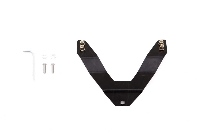 Universal License Plate Relocation Kit For Bull Bars - Black | Dirty Garage