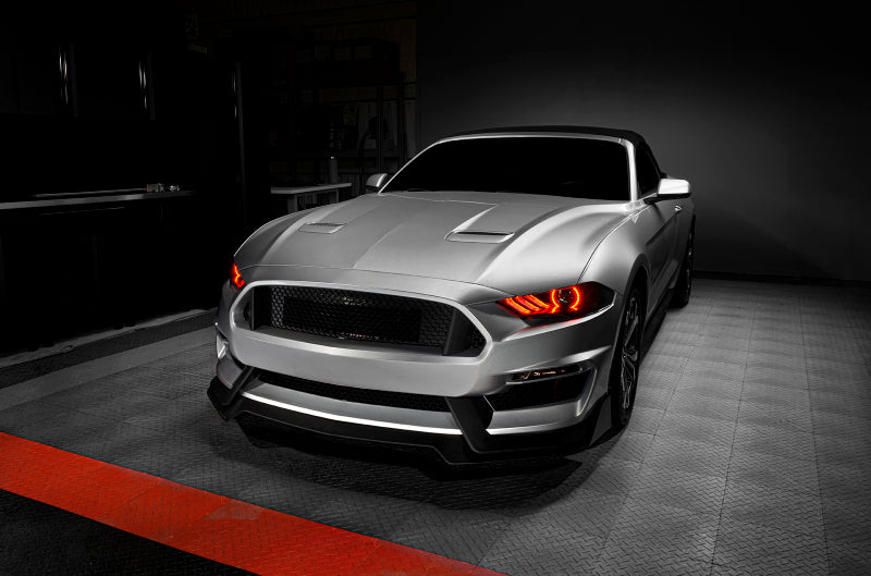 2018-2023 Mustang Dynamic ColorSHIFT LED Headlights Black Series - View 19 | Dirty Garage