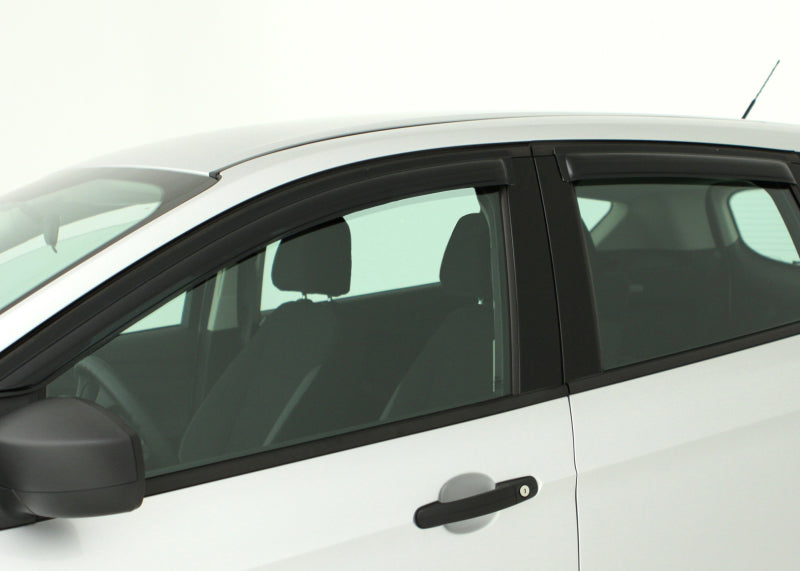 2018-2021 Accent Ventvisor Outside Mount Deflectors Smoke 4-Piece - View 2 | Dirty Garage