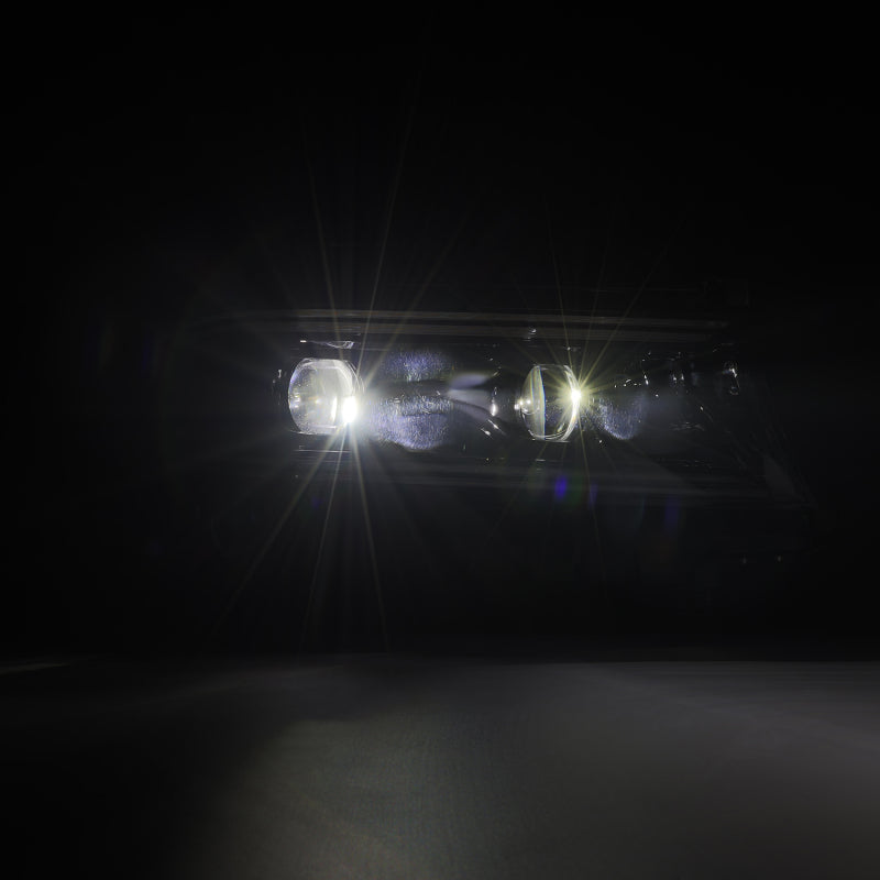 2015-2023 Charger Luxx-Series LED Projector Alpha-Black Headlights Active Light Sequential Signal Switchback DRL - View 6 | Dirty Garage