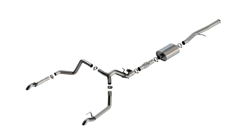 Borla 2024 Chevrolet/GMC 1500 ZR2 & AT4X 6.2L V8 4WD 4DR ATAK Catback Exhaust w/ Turndown Tips | Dirty Garage