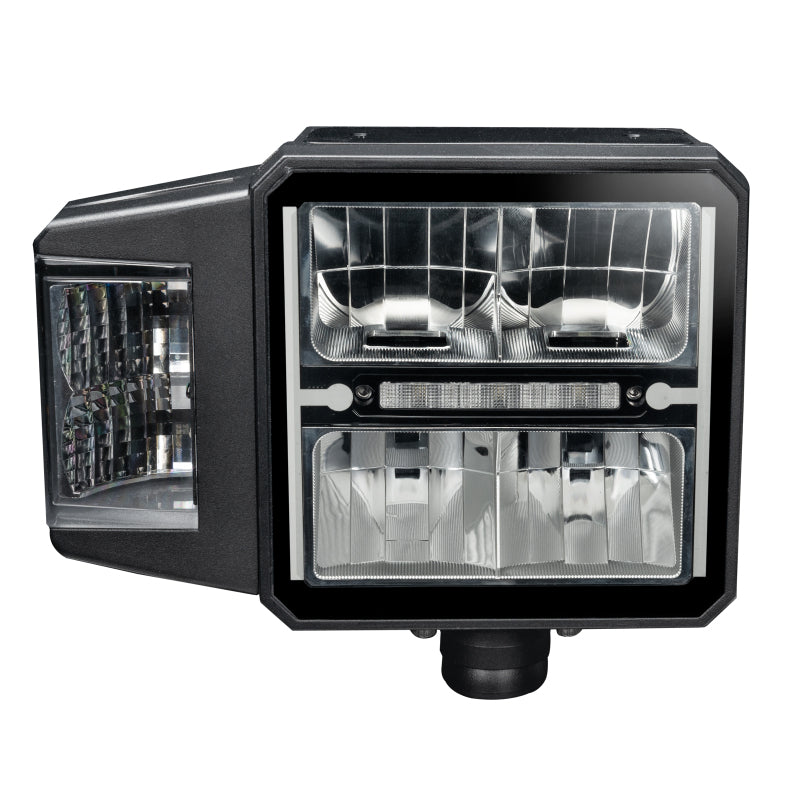 Universal Multifunction LED Plow Headlight with Heated Lens 5700K | Dirty Garage