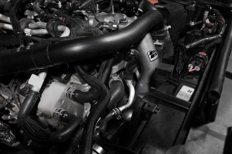 2023 Bronco Raptor 3.0L V6 Aluminum Charge Pipe Kit - Gunmetal Gray - View 3 | Dirty Garage