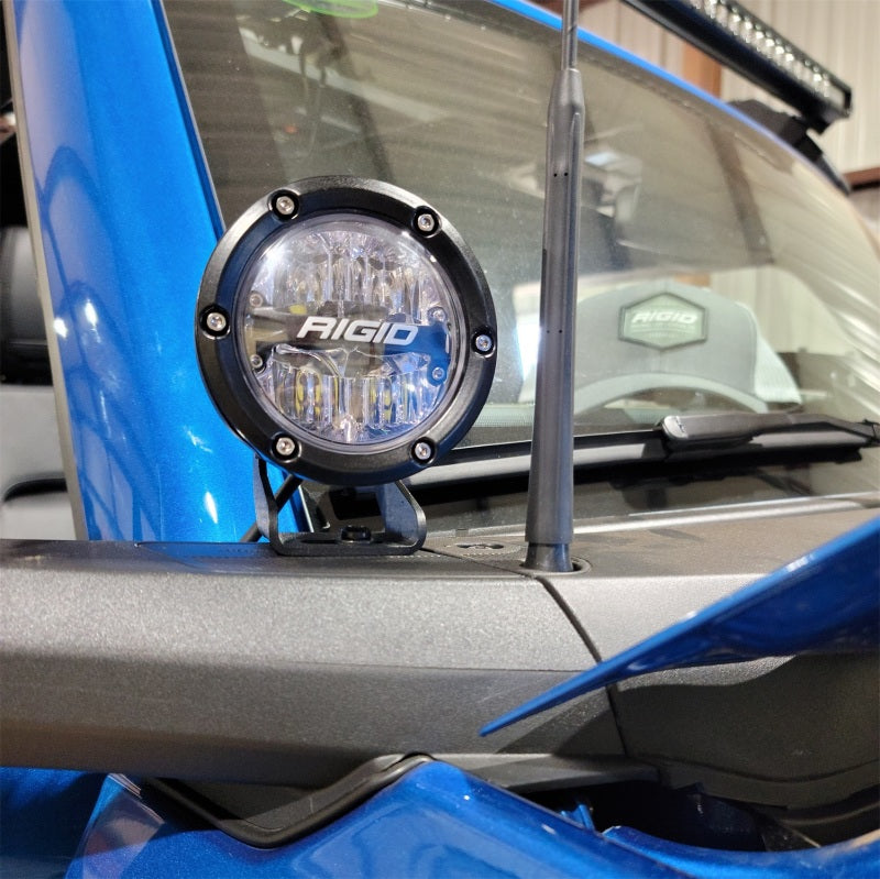 2021+ Bronco Mirror Mounted 4in Rigid LED Lights Kit - View 2 | Dirty Garage