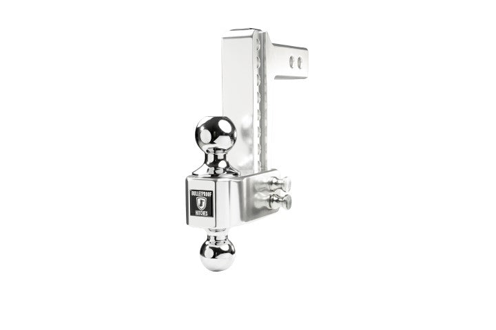 Universal 2.0 Aluminum Medium Duty 6 Drop Rise Hitch | Dirty Garage