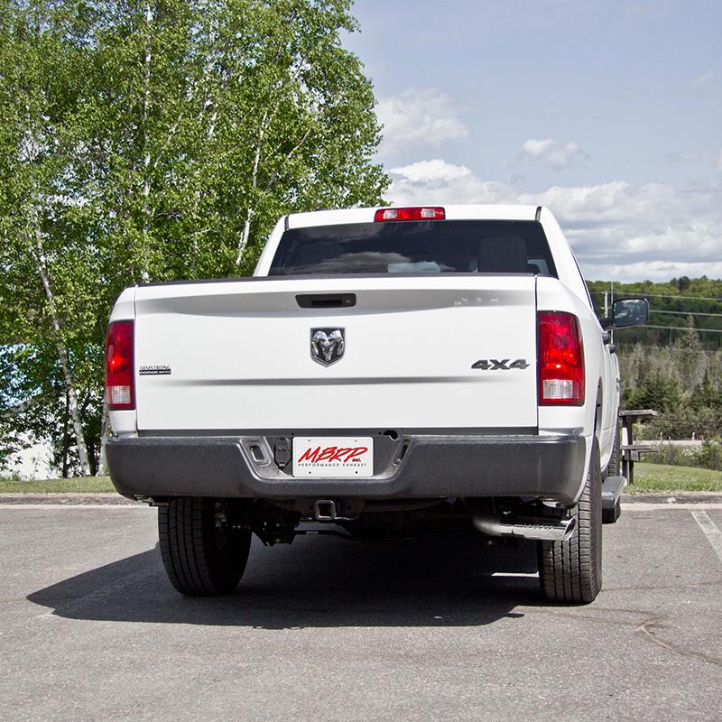 2014 EcoDiesel 3.5" Filter Back Exhaust Single Side Exit T409 - View 3 | Dirty Garage