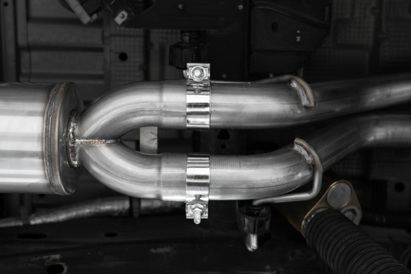 2022-2023 GM 1500 2.5" Turn Down 3" Cat Back Exhaust - View 4 | Dirty Garage