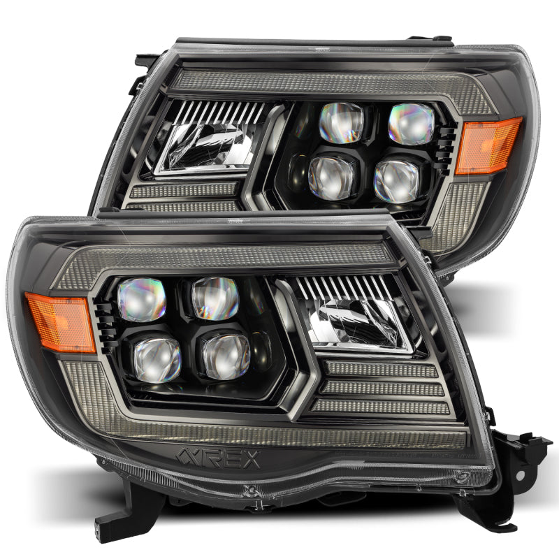 2005-2011 Tacoma Nova-Series LED Projector Black Headlights Activation Light DRL - View 2 | Dirty Garage