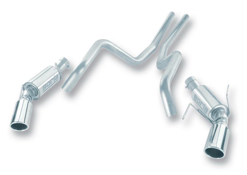 Borla 05-09 Ford Mustang GT Dual Exhaust - View 4 | Dirty Garage