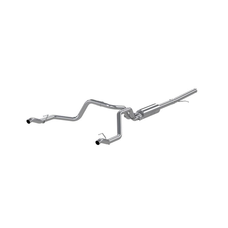 2019 GM 2.5" Cat Back Dual Rear Exit Aluminized | Dirty Garage