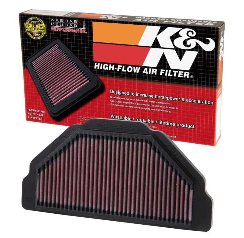 1998-2002 Kawasaki ZX6R Ninja/2005-2008 ZZR600 Air Filter - View 6 | Dirty Garage