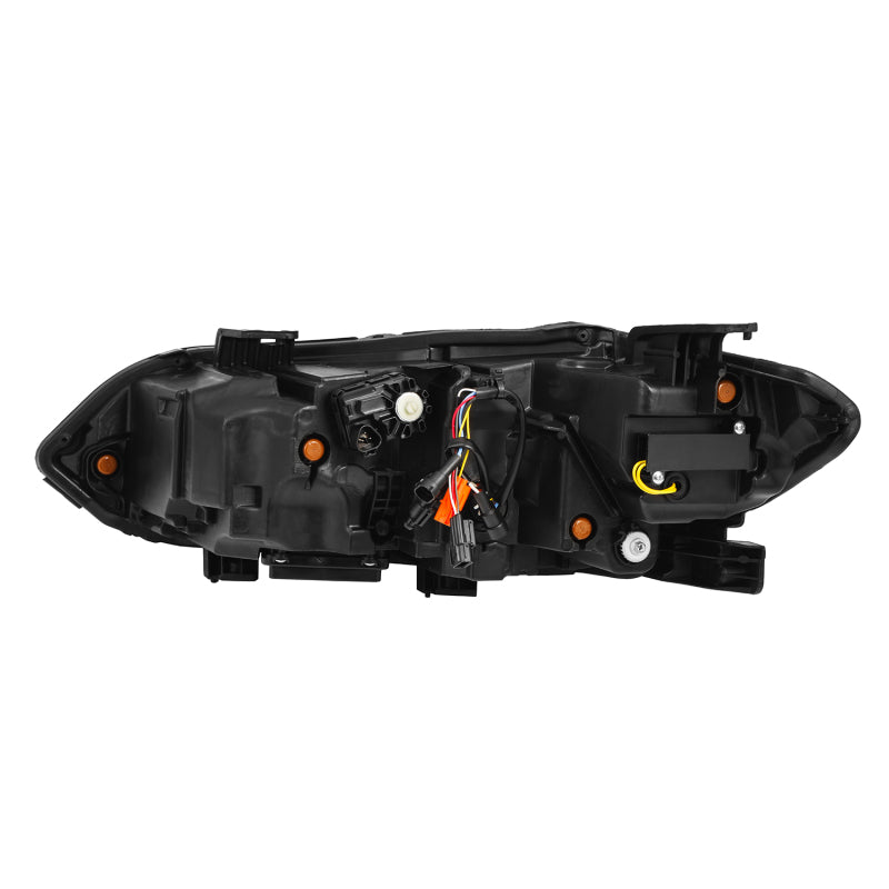 2022-2025 Civic Nova-Series LED Black Headlights - View 3 | Dirty Garage