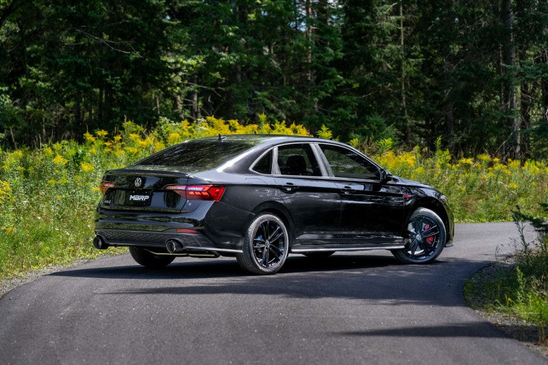 2022 Volkswagen Jetta GLI 3" 2.5" Cat Back Dual Rear Exit T304 - View 4 | Dirty Garage