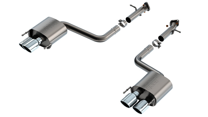 Borla 15-24 Lexus RC F Axle-Back Exhaust System S-Type - View 2 | Dirty Garage