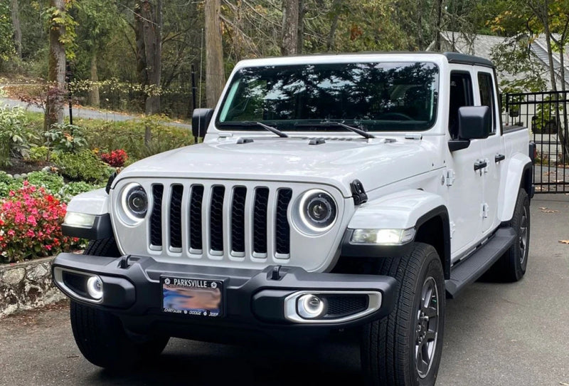 2007-2024 Wrangler High Performance LED Fog Lights - View 8 | Dirty Garage