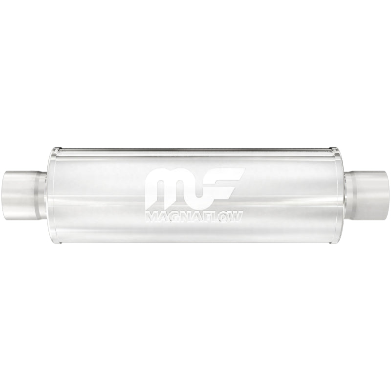 Universal Muffler Mag Stainless Steel 3" 14x4x4 3.0x3.0 | Dirty Garage