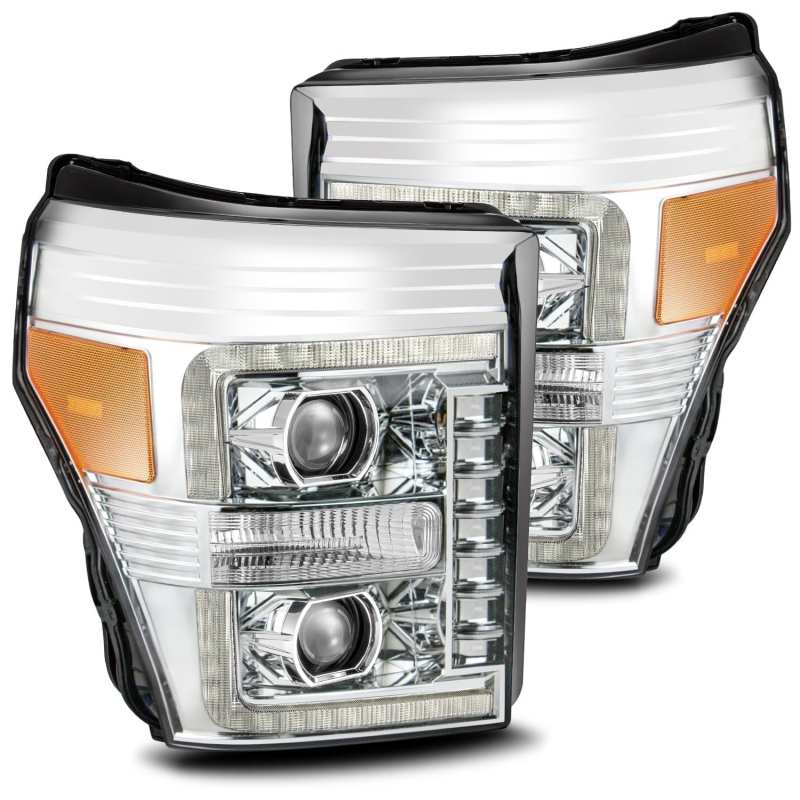 2011-2016 Super Duty Pro-Series Projector Headlights Chrome | Dirty Garage