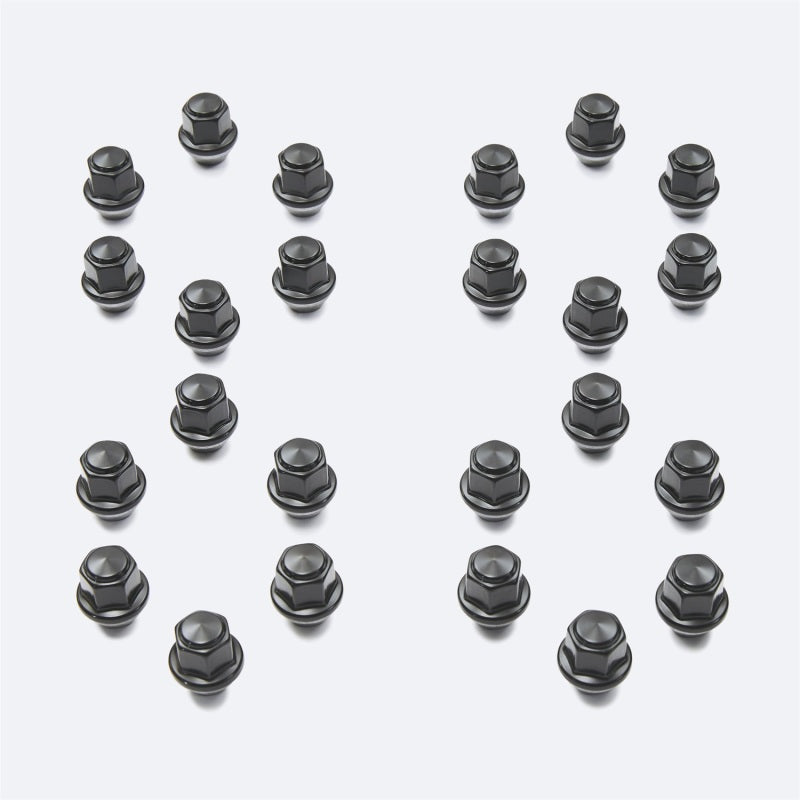 Universal M14 x 1.5 Black Lug Nut - Set of 24 | Dirty Garage