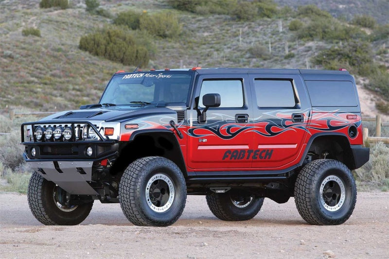 Fabtech 03-08 Hummer H2 4WD 6in Performance System - Component Box 2 - Black | Dirty Garage