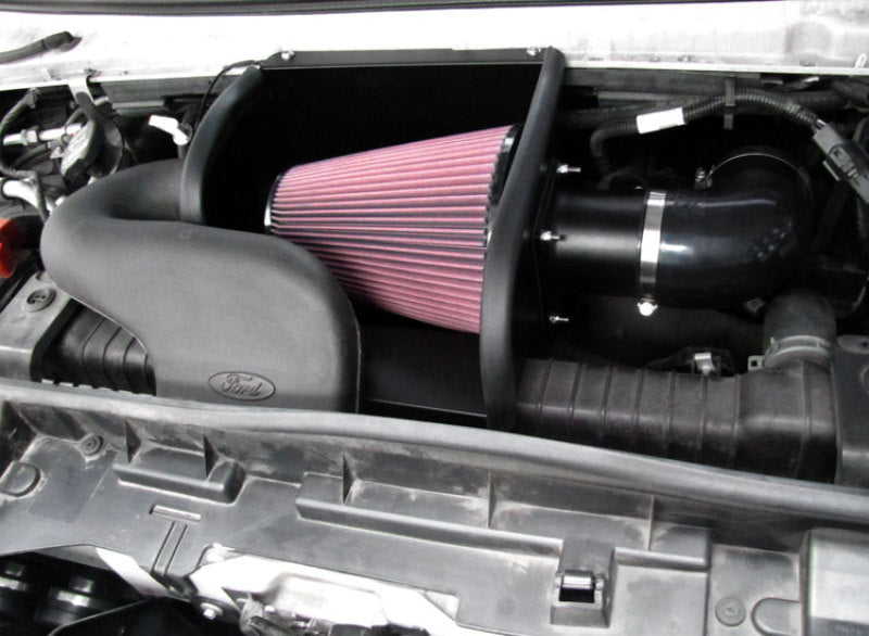 1997-2008 Ford E350/#450 Econoline V10-6.8L Black High Flow Performance Kit - View 6 | Dirty Garage