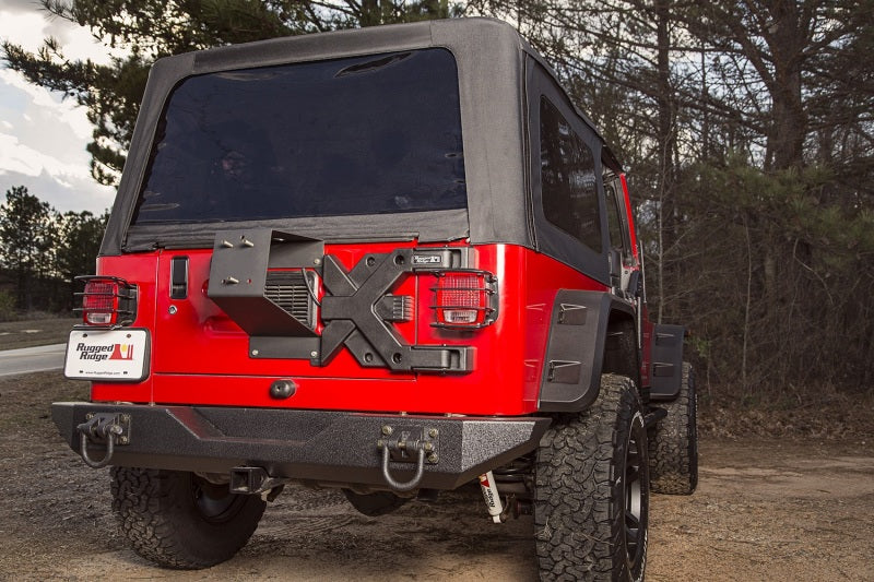 Rugged Ridge Spartacus HD Tire Carrier Hinge Casting 97-06 TJ - View 4 | Dirty Garage