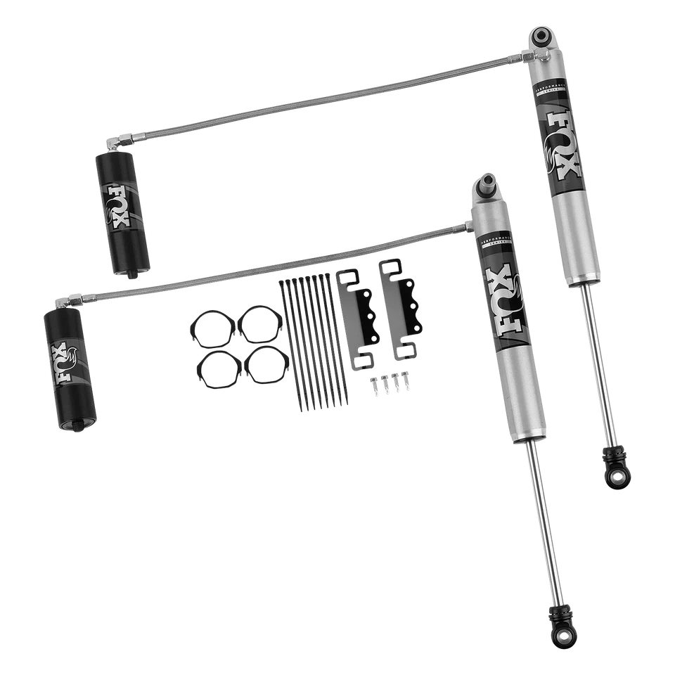 2018-2024 Wrangler Front 2-3" Lift 2.0 Performance Series Reservoir Shock - View 3 | Dirty Garage