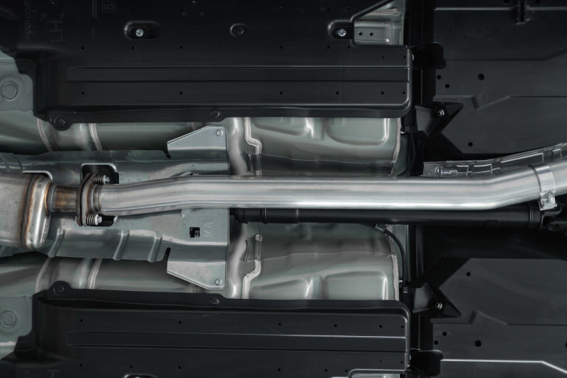 2015-2019 WRX/STI 3" Dual Split Rear Exit Exhaust w 3.5" CF Tips T304 Street Version - View 2 | Dirty Garage